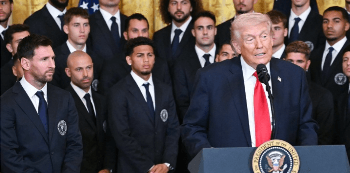 Inter Miami Visits White House – Trump: Welcome to the White House, Messi; You're Better Than Pelé