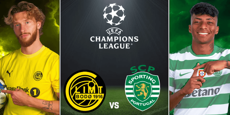 Champions League: Bodo/Glimt vs Sporting Lisbon Prediction & Winning Bets